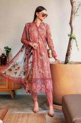LUXURY LAWN UNSTITCHED 3PCS