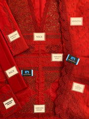 UNSTITCHED CHICKENKARI LAWN 3PCS