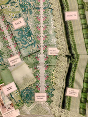 LUXURY LAWN UNSTITCHED 3 PCS