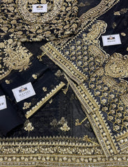 LUXURY HEAVY EMBROIDERED SAREE