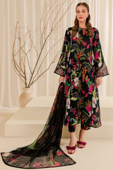 LUXURY LAWN UNSTITCHED 3PCS