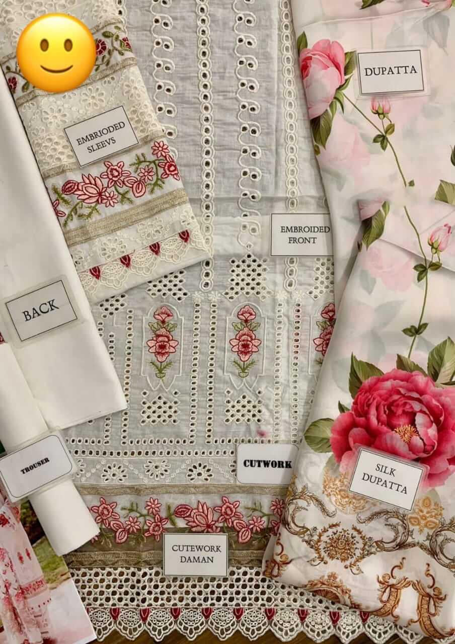 LUXURY CHICKENKARI LAWN 3PCS