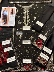 LUXURY CHIFFON UNSTITCHED 3PCS