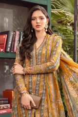 LUXURY LAWN UNSTITCHED 3PCS