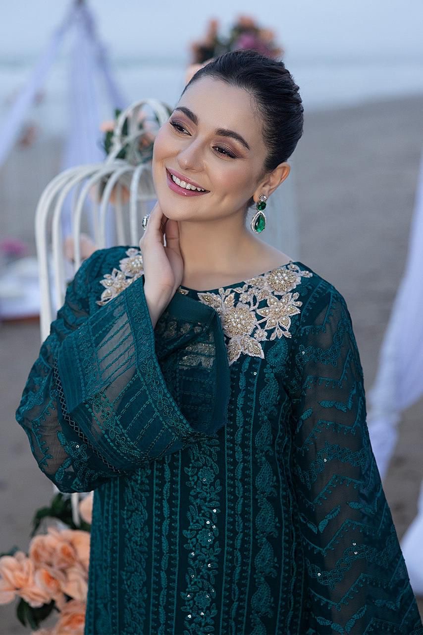 LUXURY CHIFFON UNSTITCHED 3PCS