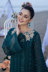 LUXURY CHIFFON UNSTITCHED 3PCS