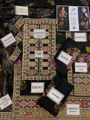 LUXURY LAWN UNSTITCHED 3PCS