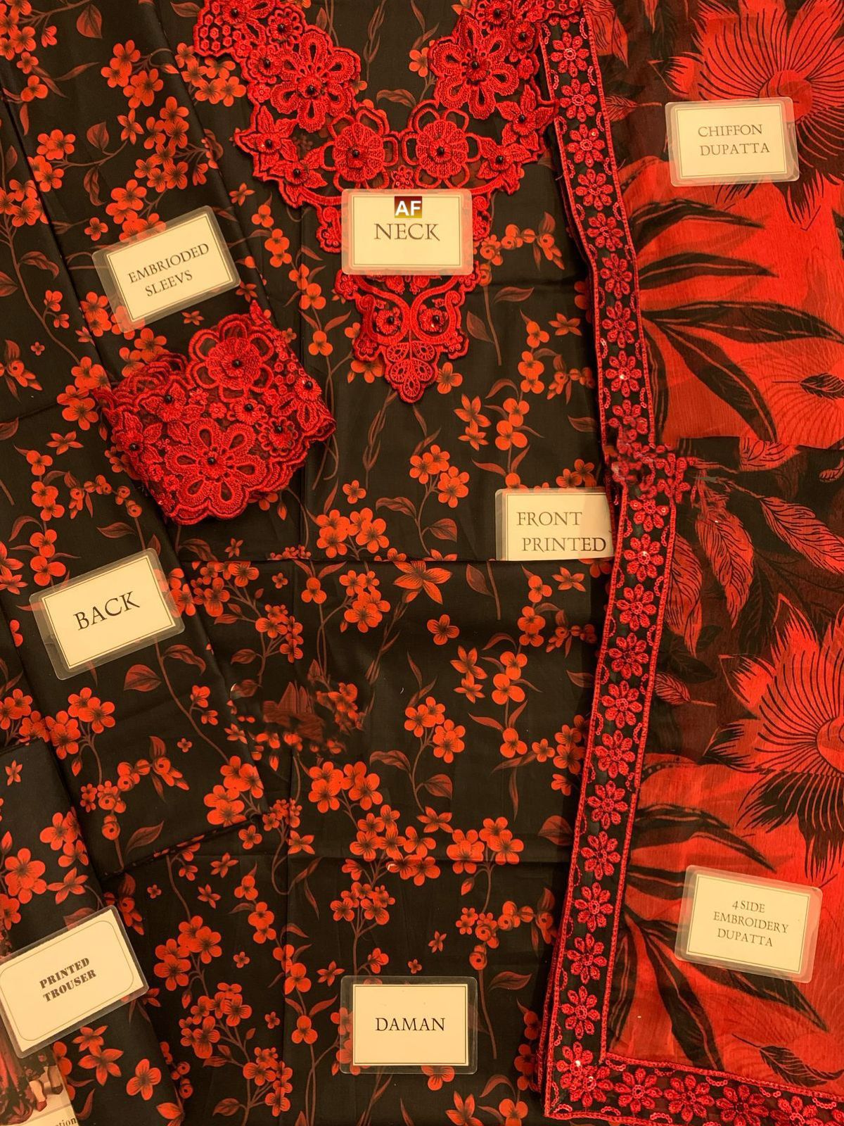 LUXURY LAWN UNSTITCHED 3PCS