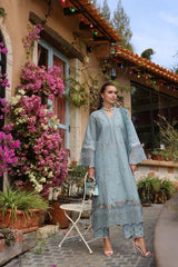 LUXURY LAWN UNSTITCHED 3PCS