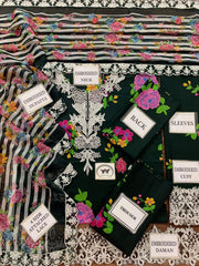 LUXURY LAWN UNSTITCHED 3PCS