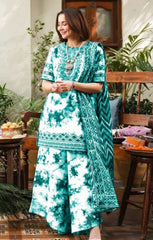 LUXURY LAWN UNSTITCHED 3PCS