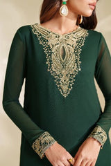 LUXURY CHIFFON UNSTITCHED 3PCS