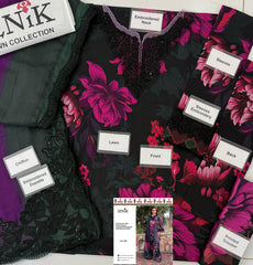 LUXURY LAWN UNSTITCHED 3PCS