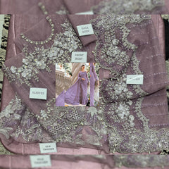 LUXURY HEAVY EMBROIDERED SAREE