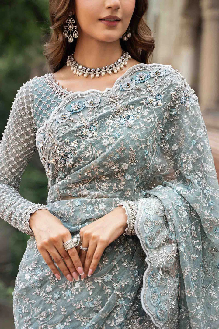 LUXURY HEAVY EMBROIDERED SAREE