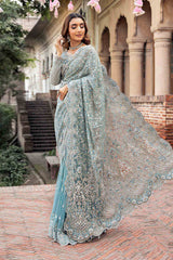 LUXURY HEAVY EMBROIDERED SAREE
