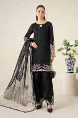 LUXURY CHIFFON UNSTITCHED 3PCS