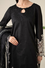 LUXURY CHIFFON UNSTITCHED 3PCS