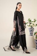 LUXURY CHIFFON UNSTITCHED 3PCS