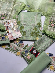 LUXURY CHICKENKARI UNSTITCHED 3PCS