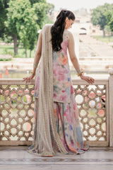 LUXURY SWISS LAWN UNSTITCHED 3PCS