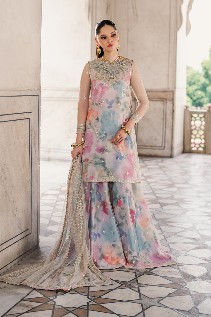 LUXURY SWISS LAWN UNSTITCHED 3PCS