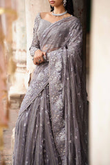LUXURY HEAVY EMBROIDERED SAREE