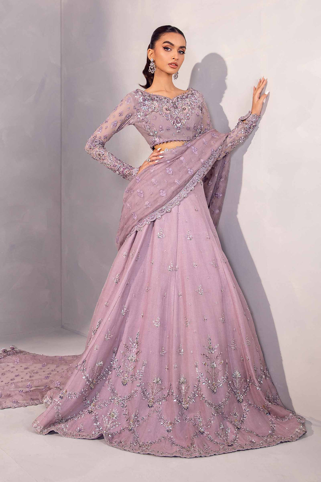 LUXURY HEAVY EMBROIDERED SAREE
