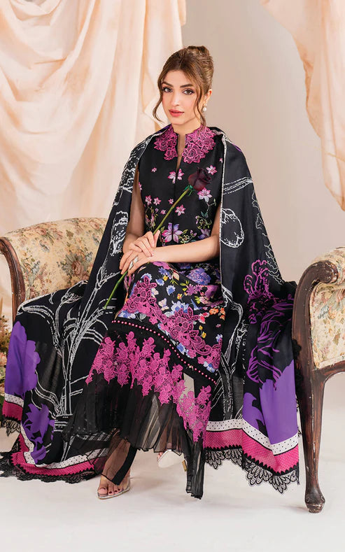 Luxury Lawn Unstitched 3Pcs