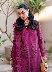 UNSTITCHED CHICKENKARI LAWN 3PCS