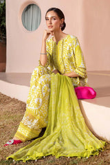 UNSTITCHED LUXURY LAWN 3PCS