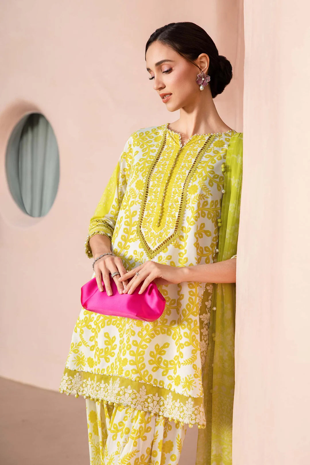 UNSTITCHED LUXURY LAWN 3PCS