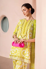 UNSTITCHED LUXURY LAWN 3PCS