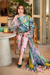 UNSTITCHED LUXURY LAWN 3PCS