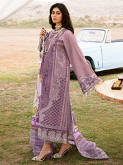 LUXURY LAWN UNSTITCHED 3PCS