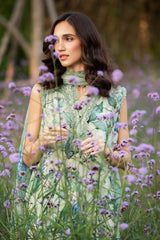 MARIA B UNSTITCHED LUXURY LAWN 3PCS