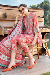 MARIA B UNSTITCHED LUXURY LAWN 3PCS