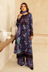 LUXURY LAWN UNSTITCHED 3PCS