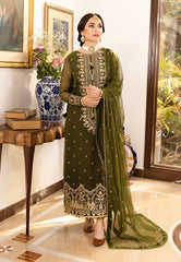 LUXURY CHIFFON UNSTITCHED 3PCS