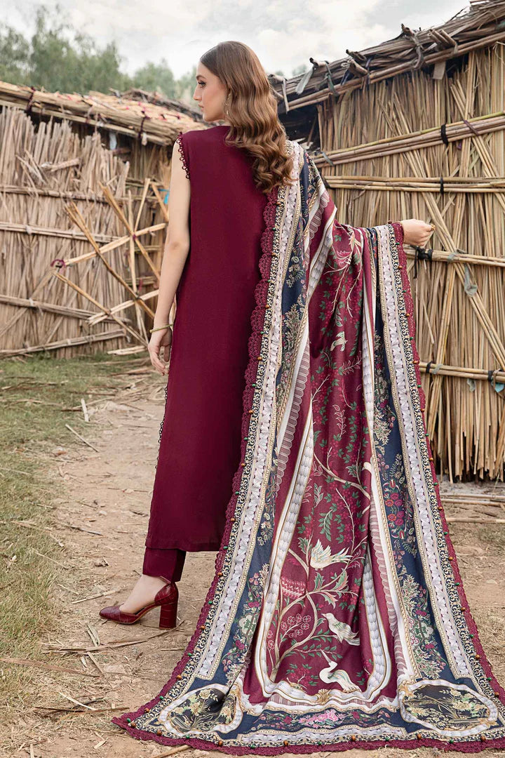 LUXURY LAWN UNSTITCHED 3PCS