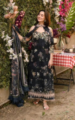 LUXURY LAWN UNSTITCHED 3PCS