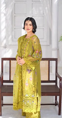 LUXURY ORGANZA UNSTITCHED 3PCS