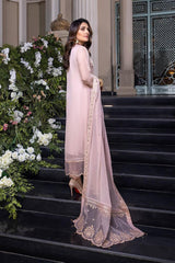 LUXURY CHIFFON UNSTITCHED 3PCS
