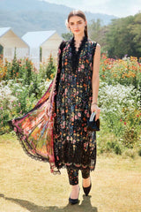 LUXURY LAWN UNSTITCHED 3PCS