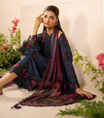 LUXURY LAWN UNSTITCHED 3PCs