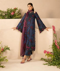 LUXURY LAWN UNSTITCHED 3PCs