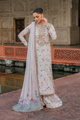 LUXURY LAWN UNSTITCHED 3PCS