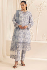 LUXURY LAWN UNSTITCHED 3PCS