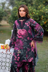 LUXURY LAWN UNSTITCHED 3PCS