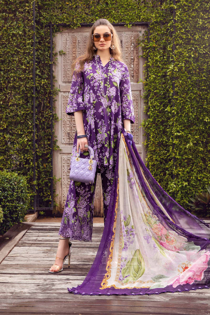 LUXURY LAWN UNSTITCHED 3PCS